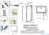 Radaway Essenza 8 Kdj kabina 90x90cm prawa szkło przejrzyste 10480612-01-01R/10470237-01-01R/10113090-01-01